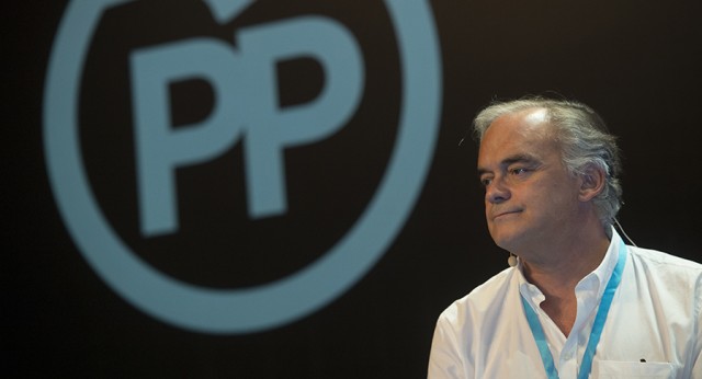 El portavoz del Grupo Popular Europeo, Esteban González Pons