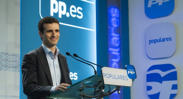 Rueda de prensa de Pablo Casado