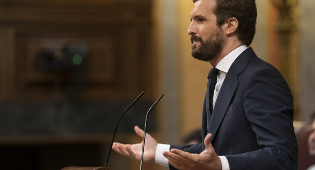 Pablo Casado en el Pleno 