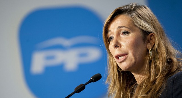 La presidenta del PP de Cataluña, Alicia Sánchez-Camacho