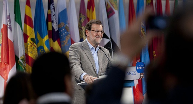 El presidente del Gobierno y del Partido Popular, Mariano Rajoy