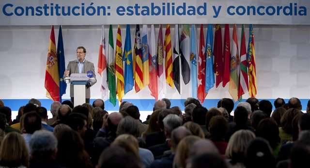 El presidente del Gobierno y del Partido Popular, Mariano Rajoy