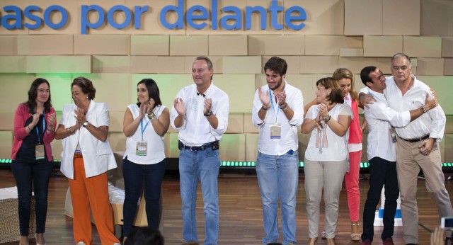 Clausura del seminario de NNGG en Valencia 