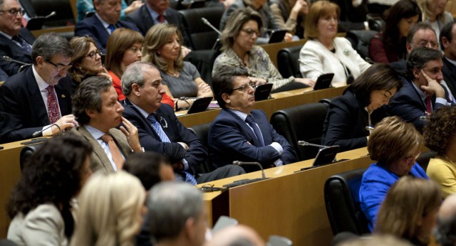 Floriano, Vera y Matarí en la Reunión del GPP