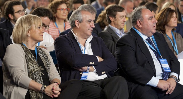 Mercedes Fernández, Juan Carlos Vera y Vicente Tirado