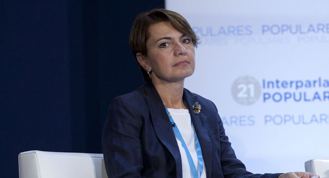 La presidenta del Parlamento de Baleares, Margalida Durán