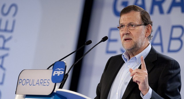 El presidente del Gobierno y del Partido Popular, Mariano Rajoy