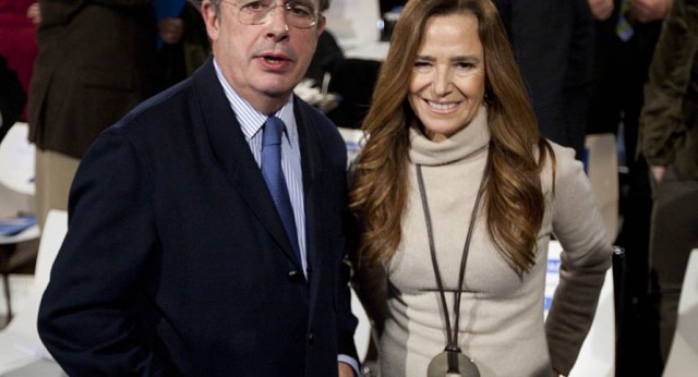 Soledad Becerril y Gil Lázaro en las jornadas "Seguridad y Libertad"