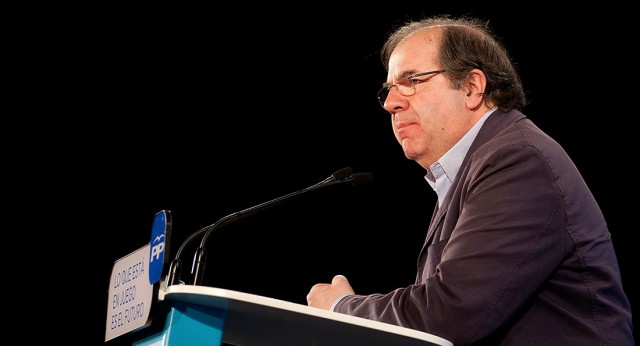 Juan Vicente Herrera durante su intervención