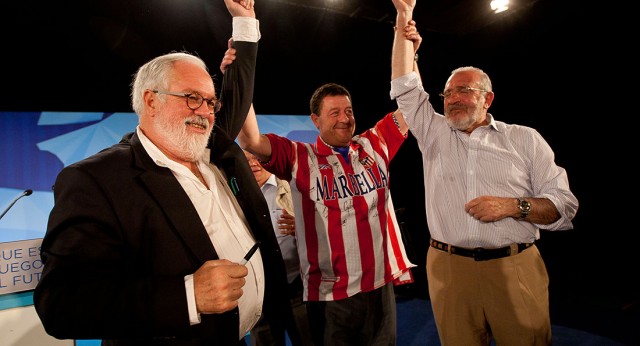 Miguel Arias Cañete en Las Navas del Marqués, Ávila