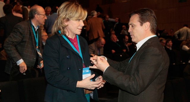 Álvaro Moraga dialoga con Pilar del Castillo 