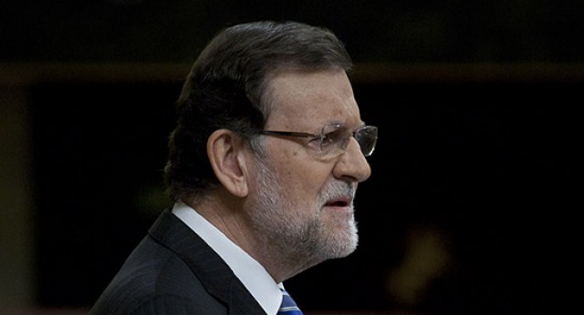 Mariano Rajoy durante su intervención