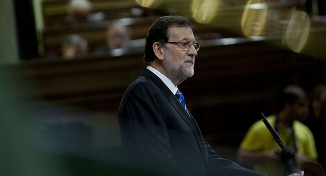 El presidente del Gobierno y del Partido Popular, Mariano Rajoy