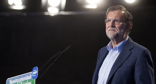 El presidente del Gobierno y del Partido Popular, Mariano Rajoy