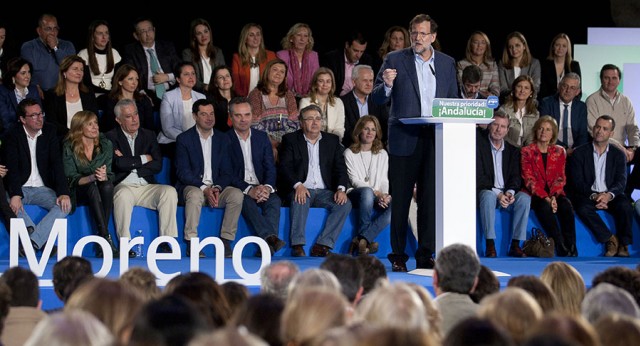 El presidente del Gobierno y del Partido Popular, Mariano Rajoy