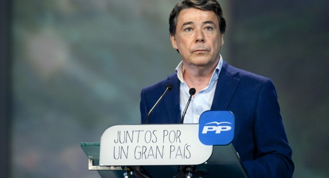 Ignacio González durante su intervención en la clausura