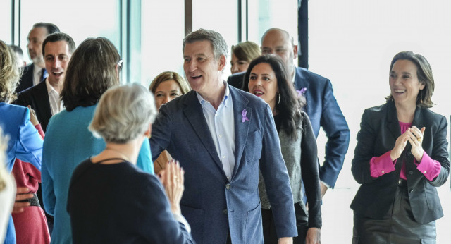 Alberto Núñez Feijóo en un acto en Palma de Mallorca