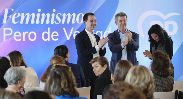 Alberto Núñez Feijóo en un acto en Palma de Mallorca