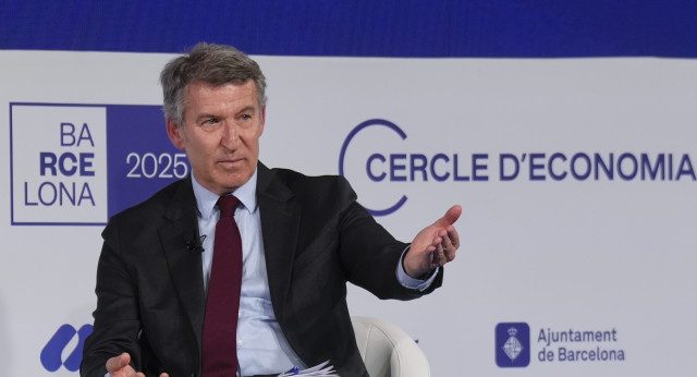 Feijóo interviene en el Cercle d´Economia en Barcelona