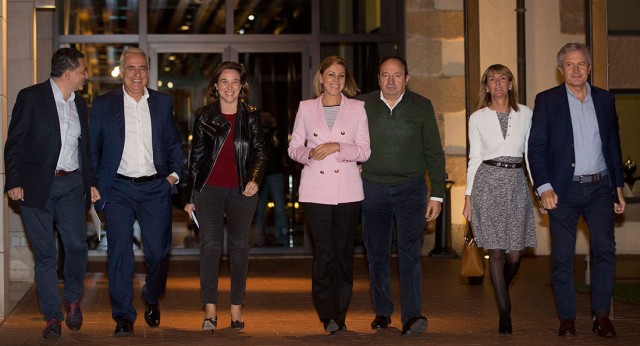 María Dolores de Cospedal participa en la Junta Directiva del PP de La Rioja