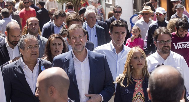 Mariano Rajoy en San Cristóbal de La Laguna (Tenerife)