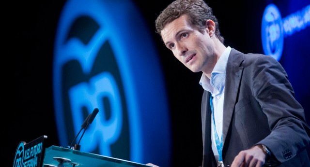 El Vicesecretario de Comunicación, Pablo Casado