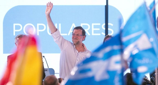 El presidente del Gobierno y del Partido Popular, Mariano Rajoy