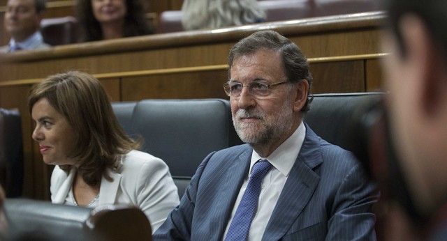 El presidente del Gobierno y del Partido Popular, Mariano Rajoy