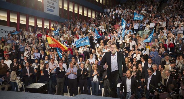 El presidente del Gobierno y del Partido Popular, Mariano Rajoy