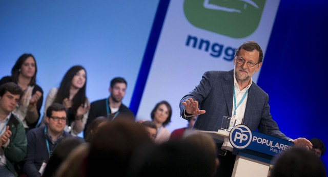 Mariano Rajoy durante su intervención el foro de NN.GG