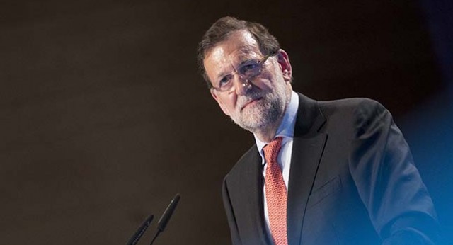 Mariano Rajoy durante su intervención