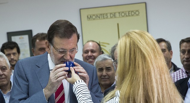 Mariano Rajoy visita la cooperativa de Nuestra Señora de la Antigua