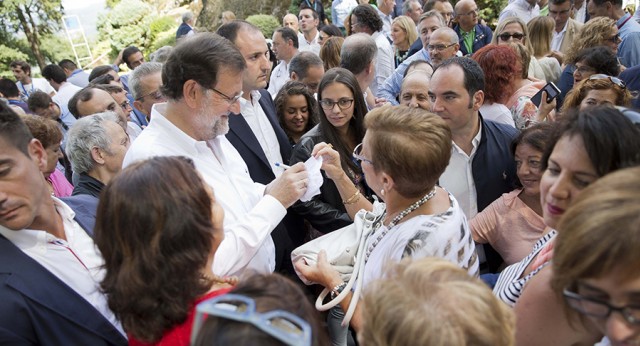 Mariano Rajoy en Soutomaior