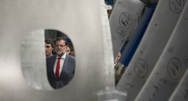 Mariano Rajoy visita la empresa MASA