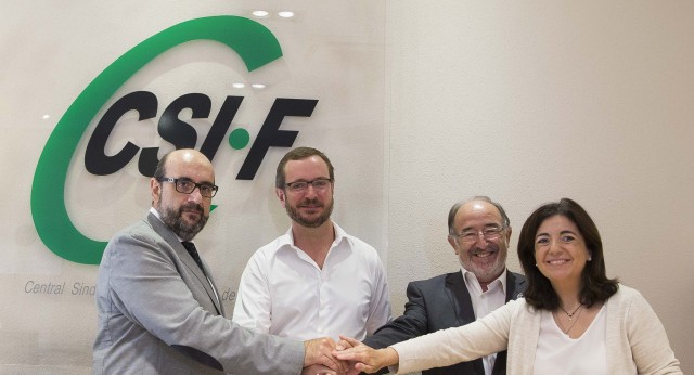 Javier Maroto se reúne con el CSIF