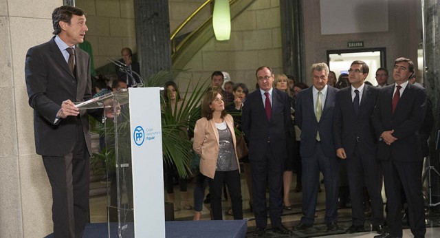 El portavoz del Grupo Popular en el Congreso, Rafa Hernando