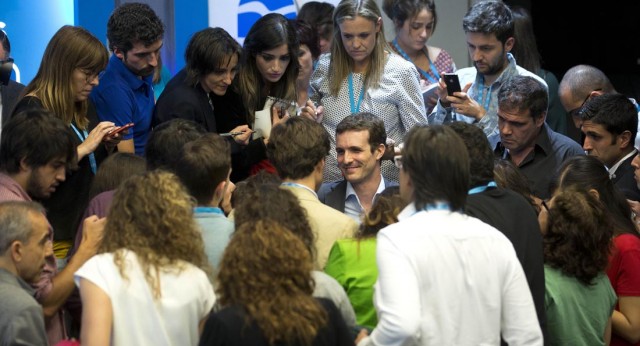 Rueda de prensa de Pablo Casado