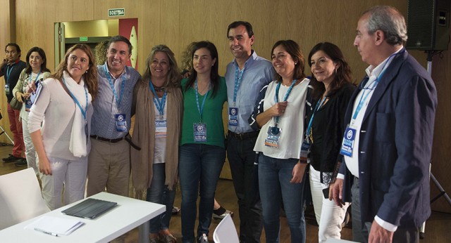 Fernando Martínez-Maillo con José Ramón García-Hernández, beatriz Escudero y Juan Carlos Vera entre otros