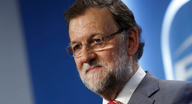 Mariano Rajoy durate la rueda de prensa