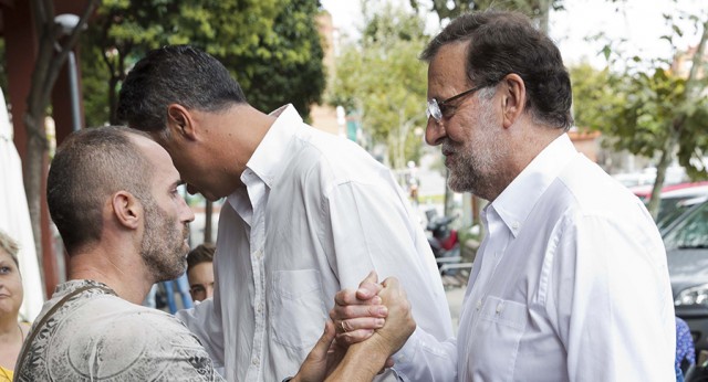 Mariano Rajoy visita Badalona con Xavier Garcia Albiol