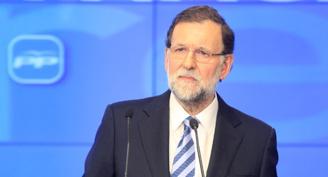 Mariano Rajoy durante su discurso