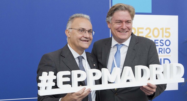 Antonio López Isturiz a su llegada al #EPPMadrid