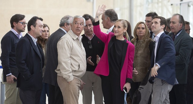 Cristina Cifuentes llega al acto