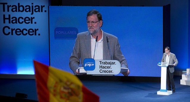 El presidente del Gobierno y del Partido Popular, Mariano Rajoy