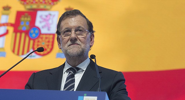 El presidente del Gobierno y del Partido Popular, Mariano Rajoy