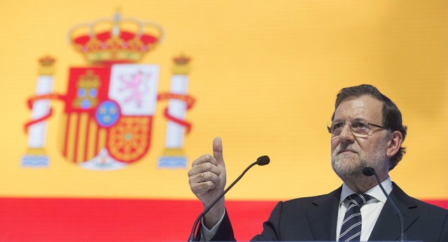 El presidente del Gobierno y del Partido Popular, Mariano Rajoy