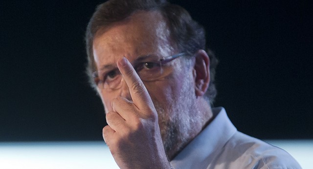 El presidente del Gobierno y del Partido Popular, Mariano Rajoy