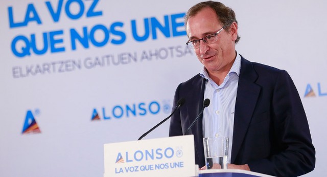 Alfonso Alonso interviene en el encuentro de presidentes autonómicos del PP