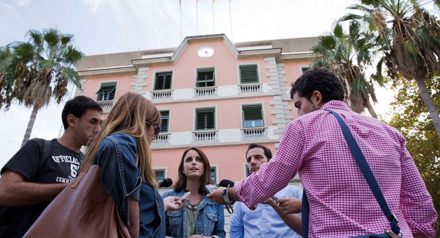 Andrea Levy realiza una visita a Castelldefels