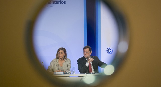 Mariano Rajoy y María Dolores de Cospedal